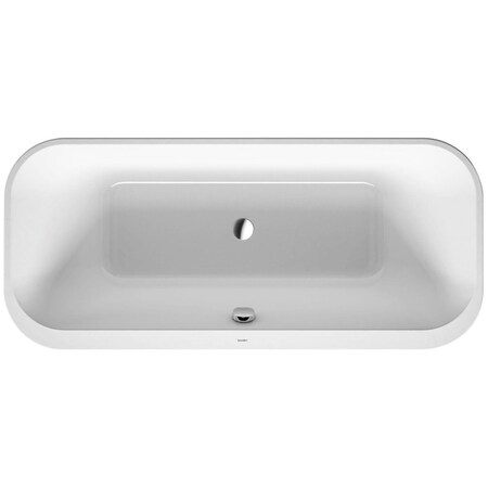 Duravit Bathtub, 70.88 L, 31.5 W, White 700453800000090